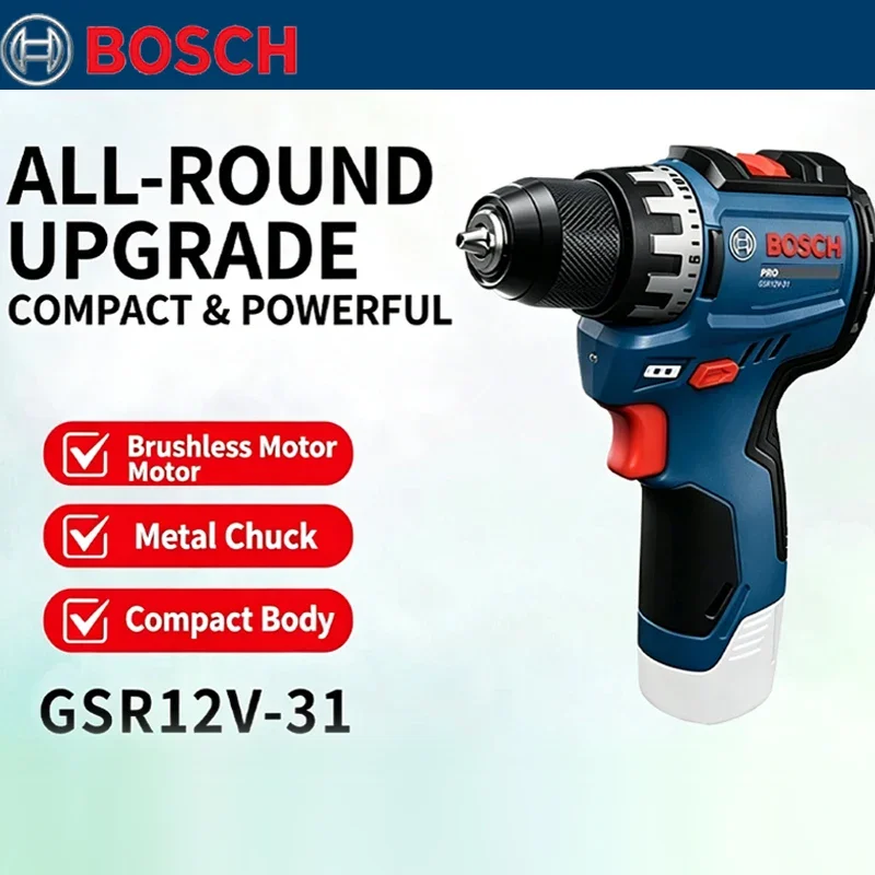 Home Improvements - Bosch GSR 12V-31 Borstelloze Elektrische Boormachine