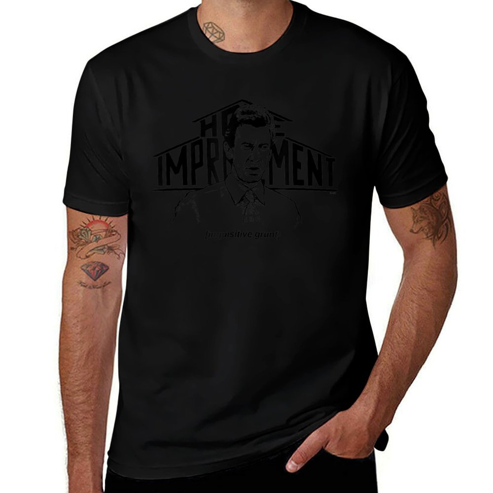 Home Improvement Grunt - Home Improvement Inquisitive Grunt T-shirt Werkkleding