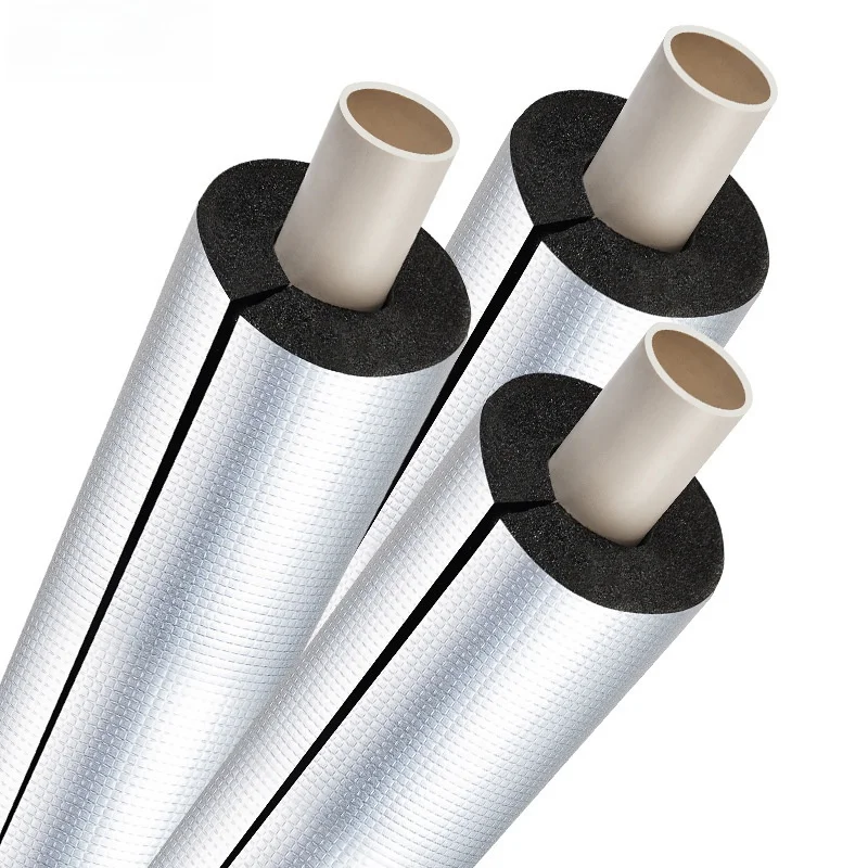 Pipe Insulation Foam - Open stijl zelfklevende schuimbuisisolatie voor waterleiding
