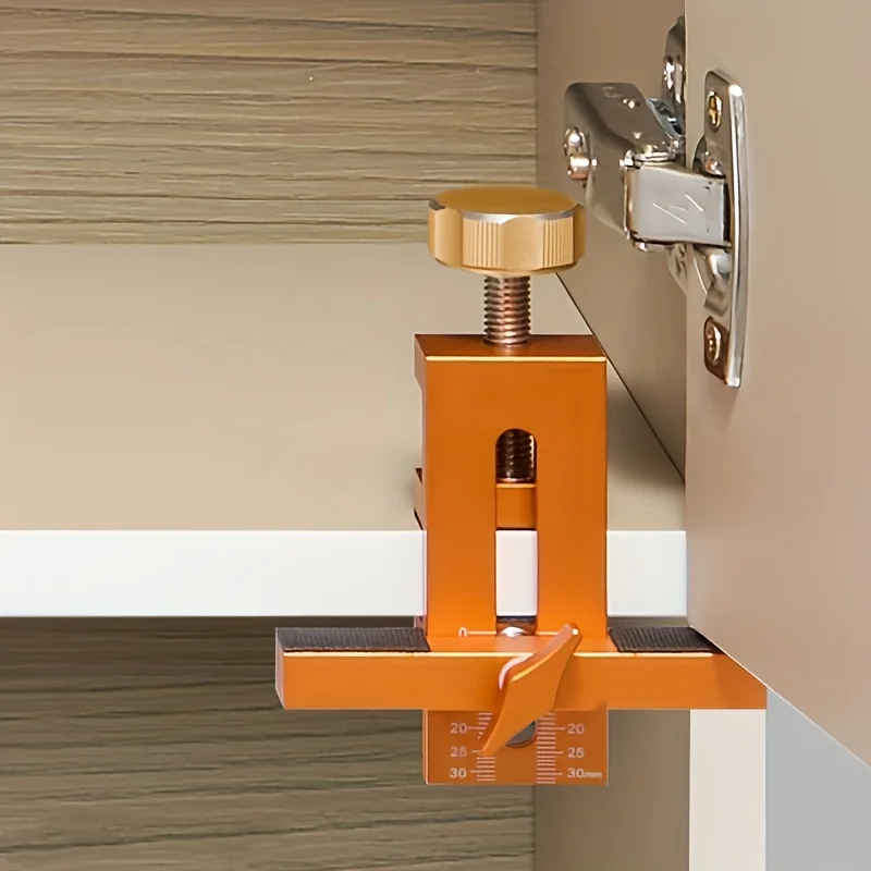 Home Improvements - Verstelbare montagegids voor kastdeuren, met steunarm,