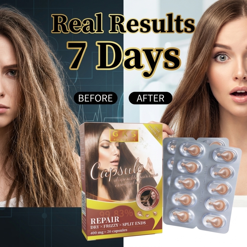 Home Improvement Ending - Niet-vette wegwerp haarconditioneringscapsule serum Lock-Fresh, haarverzorgingsproduct