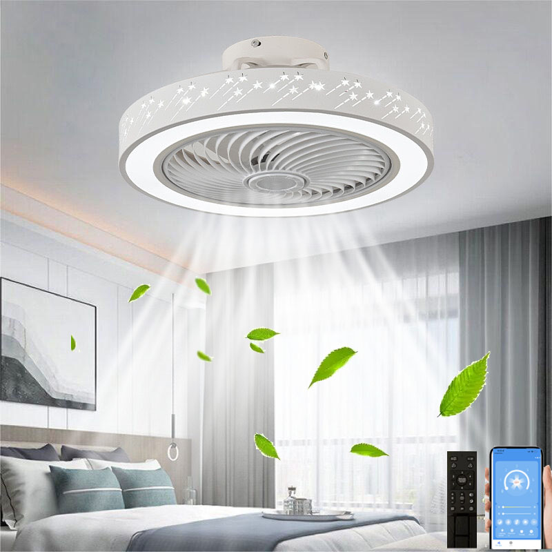 Ceiling Fan Mount - 46Cm Slimme App Plafondventilator Met Lichte