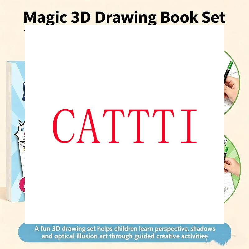 Home Improvement Books - 1/3 stuks: magische 3D-schilderboeken voor kinderen,