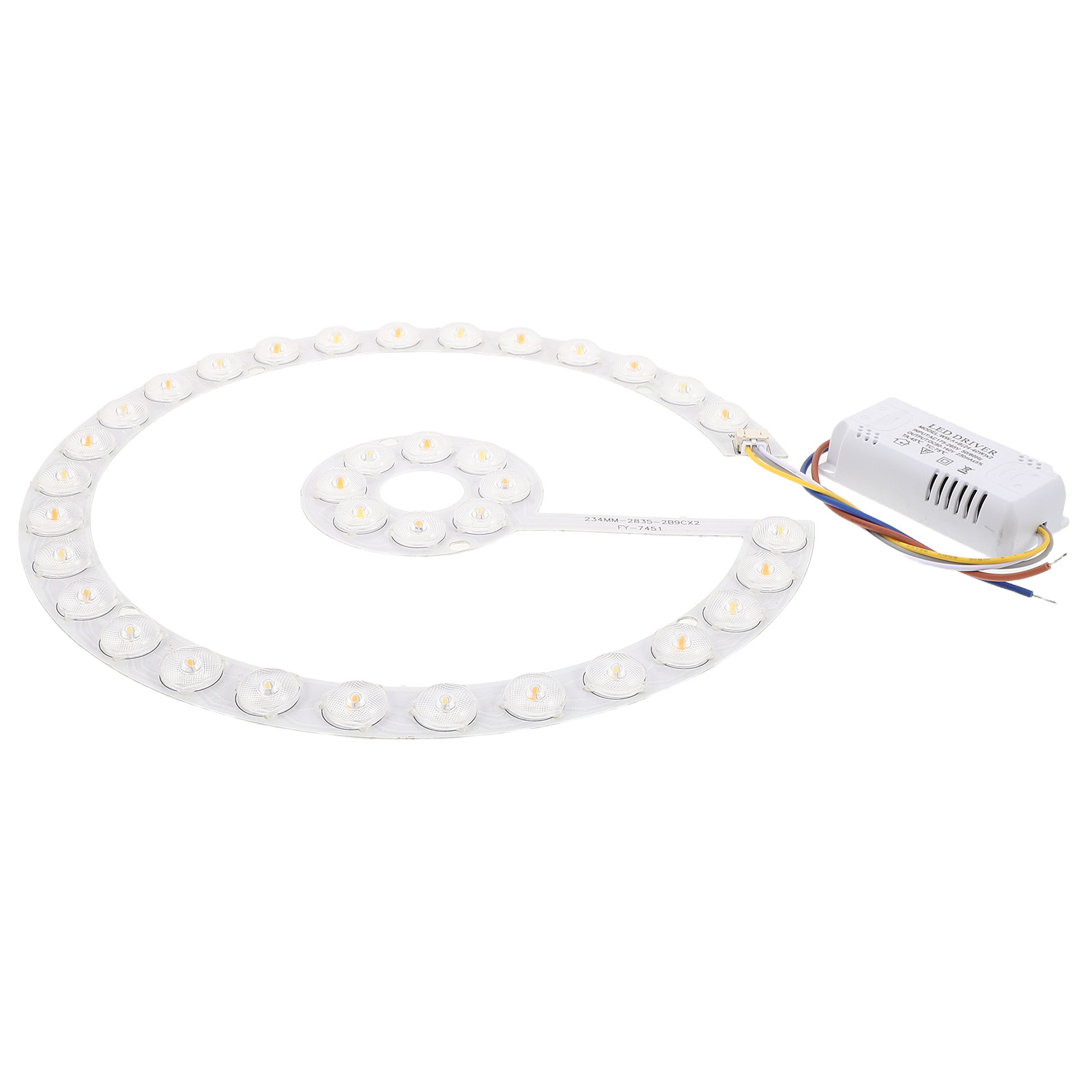 Ceiling Fan Mount - 54W Magnetische LED Plafondventilatorlamp Retrofit Inbouwpaneel