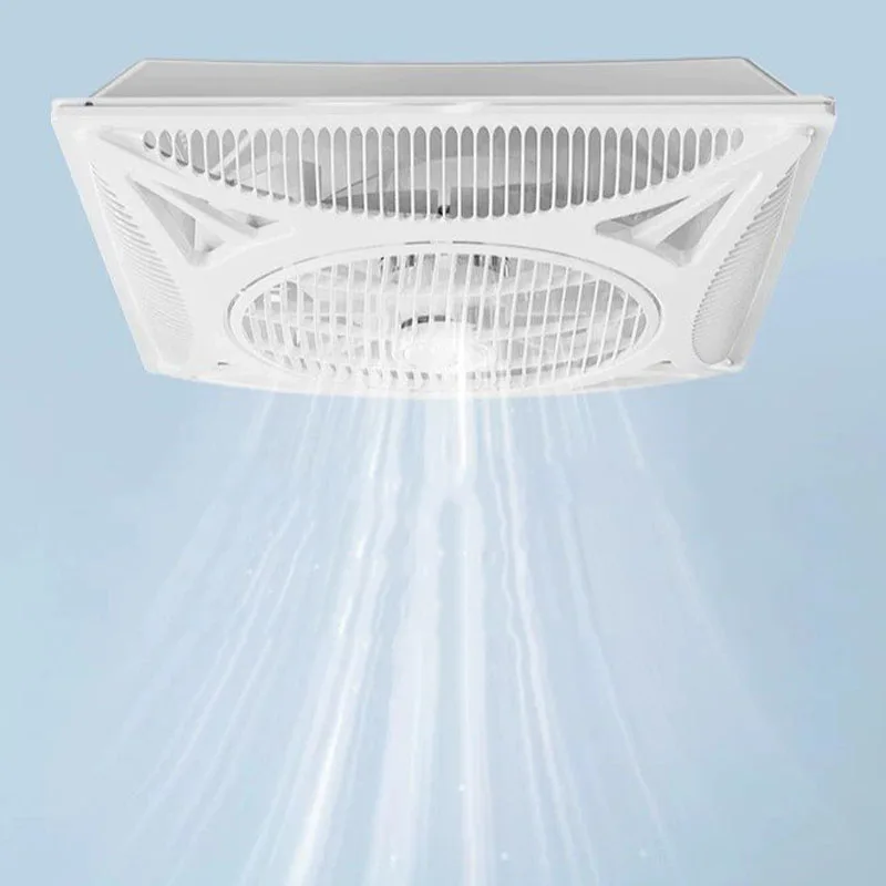 Ceiling Fan Mount - Inbouw plafondventilator met vierkante uitvoering, laag