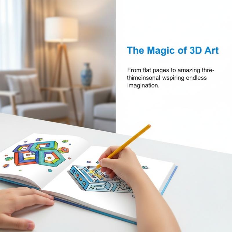 1/4 stuks magische 3D stereosc - Home Improvement Books recensie en prijs