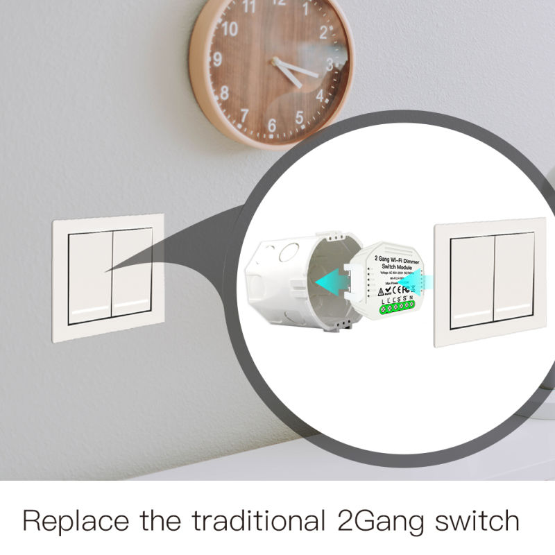 2Gang Wifi Dimmer Lichtschakel - App Home Improvement recensie en prijs