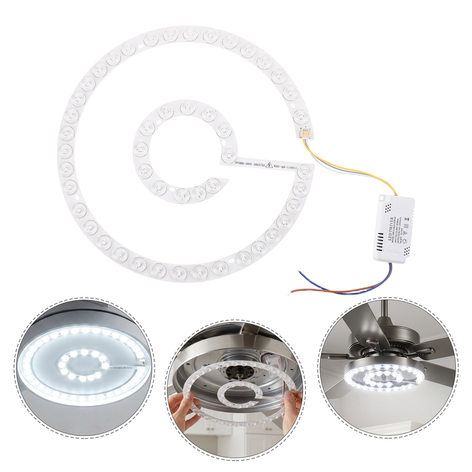 LED-plafondventilator met verl - Ceiling Fan Mount recensie en prijs