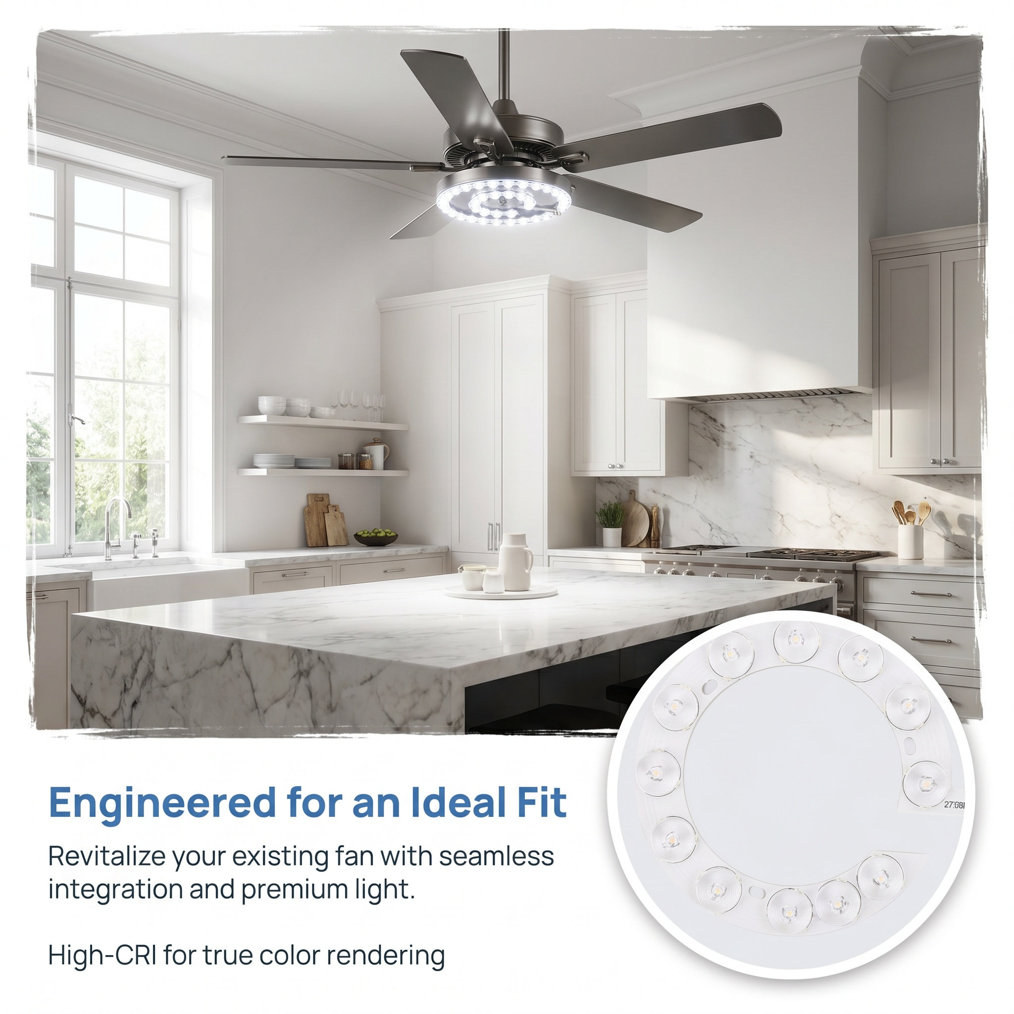 LED-plafondventilator met verl - Ceiling Fan Mount recensie en prijs