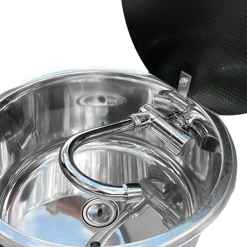 RV ronde spoelbak met deksel k - Home Improvements recensie en prijs