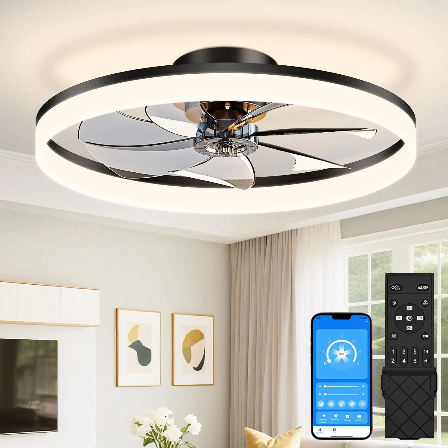 Plafondventilatoren met verlic - Ceiling Fan Mount recensie en prijs