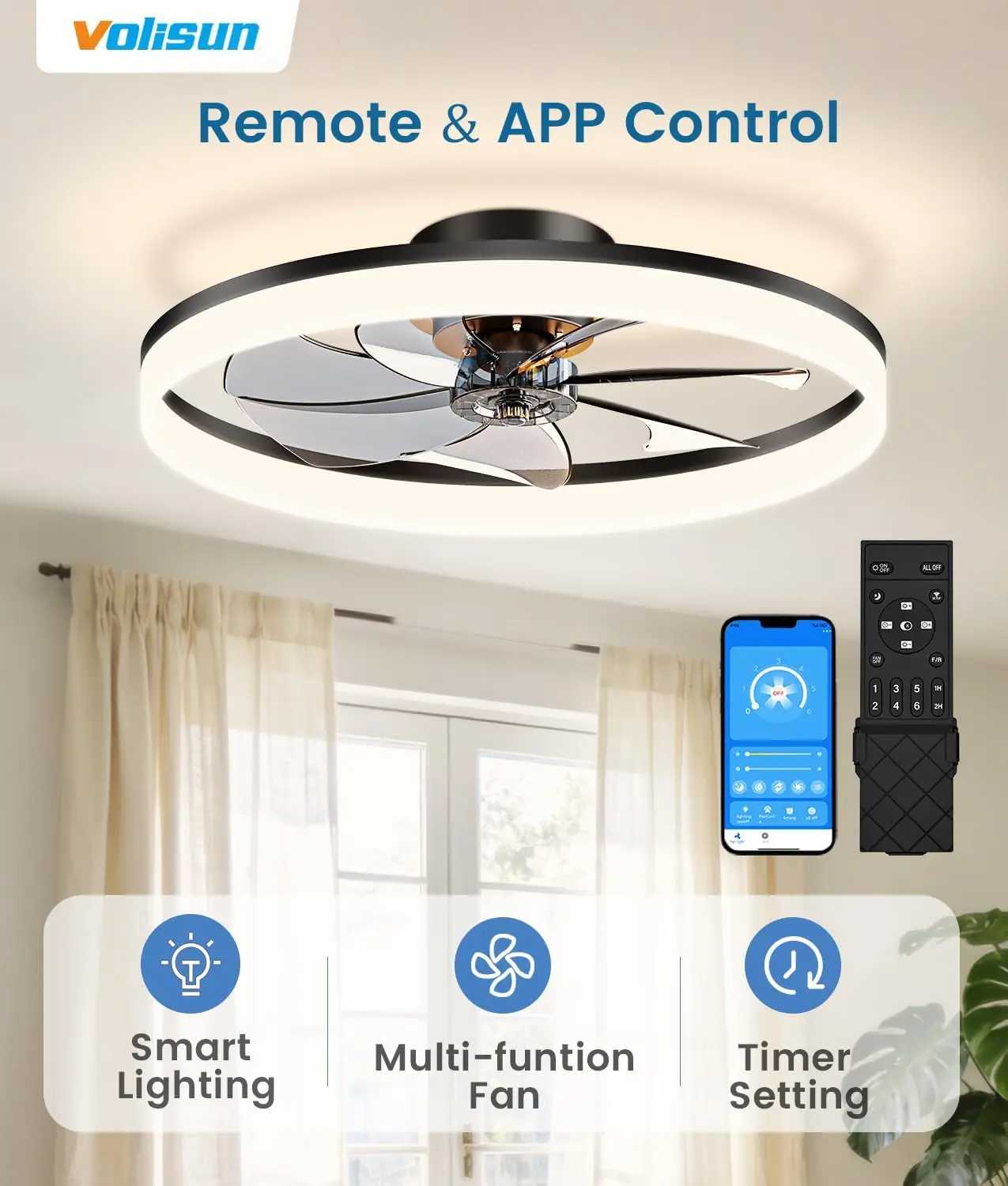 Plafondventilatoren met verlic - Ceiling Fan Mount recensie en prijs