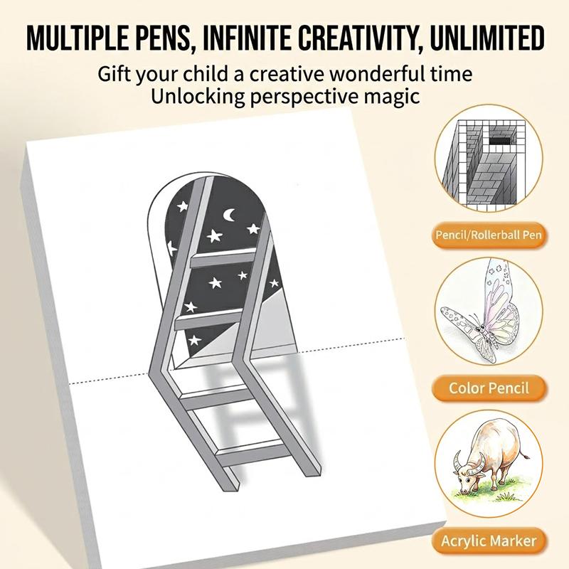 1/4 stuks magische 3D stereosc - Home Improvement Books recensie en prijs