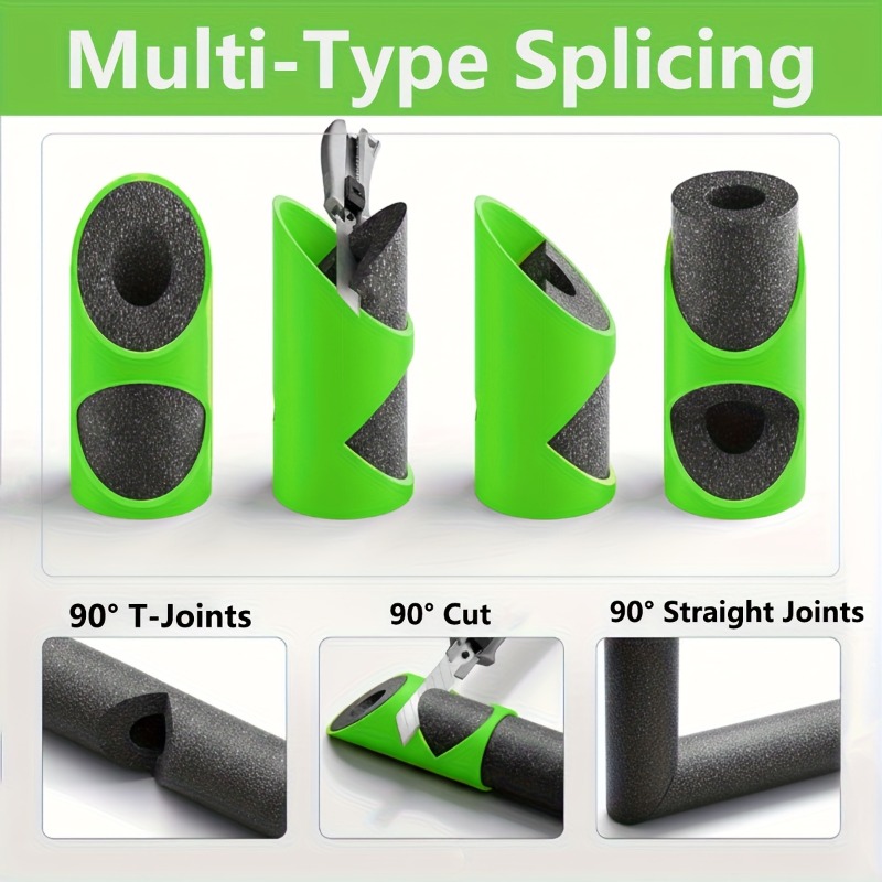3-delige pijpisolatiesnijder V - Pipe Insulation Foam recensie en prijs