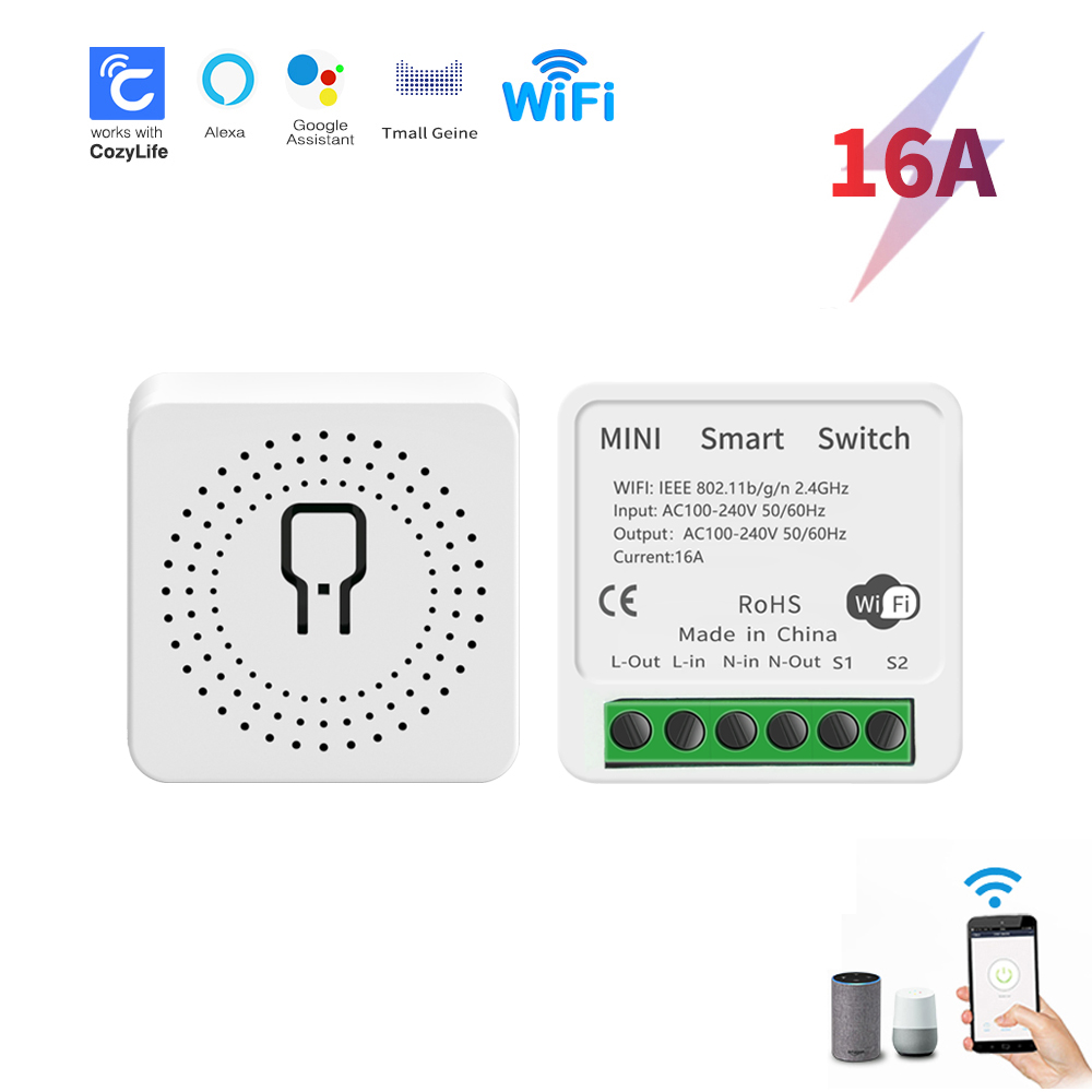 SIXWGH MiNi WiFi Smart Switch  - App Home Improvement recensie en prijs