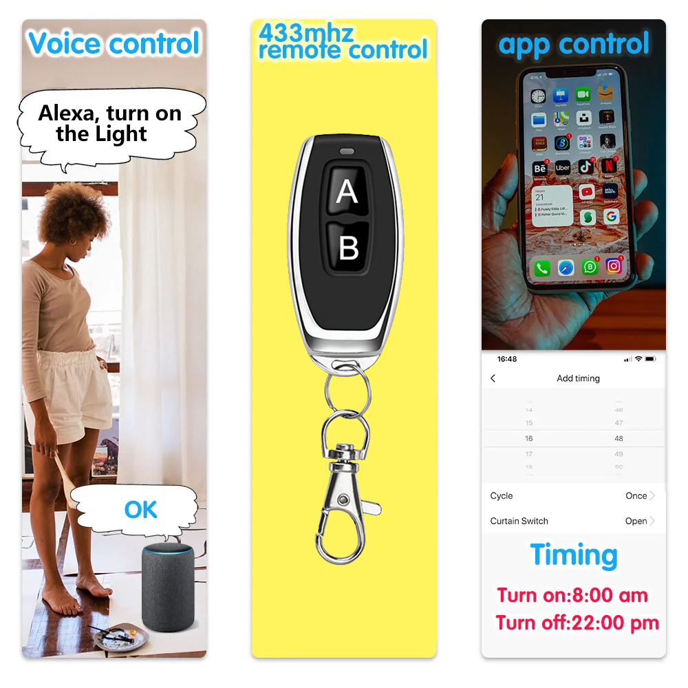 WiFi Smart Switch AC/DC 12V 24 - App Home Improvement recensie en prijs