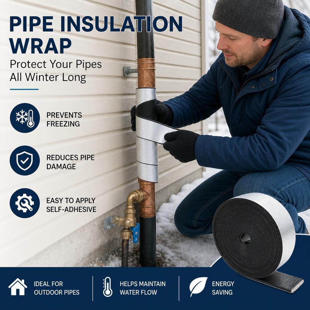 Isolatiefoam voor leidingen, a - Pipe Insulation Foam recensie en prijs