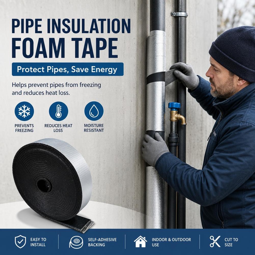 Isolatiefoam voor leidingen, a - Pipe Insulation Foam recensie en prijs