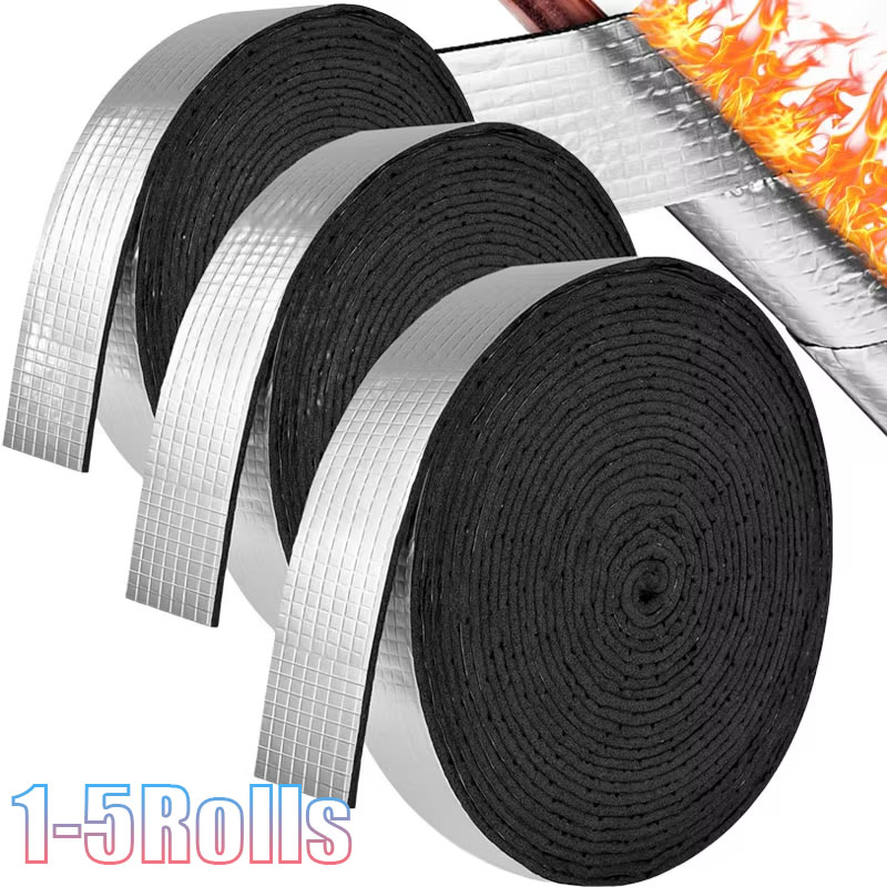 1-5Roll aluminiumfolie schuimp - Pipe Insulation Foam recensie en prijs