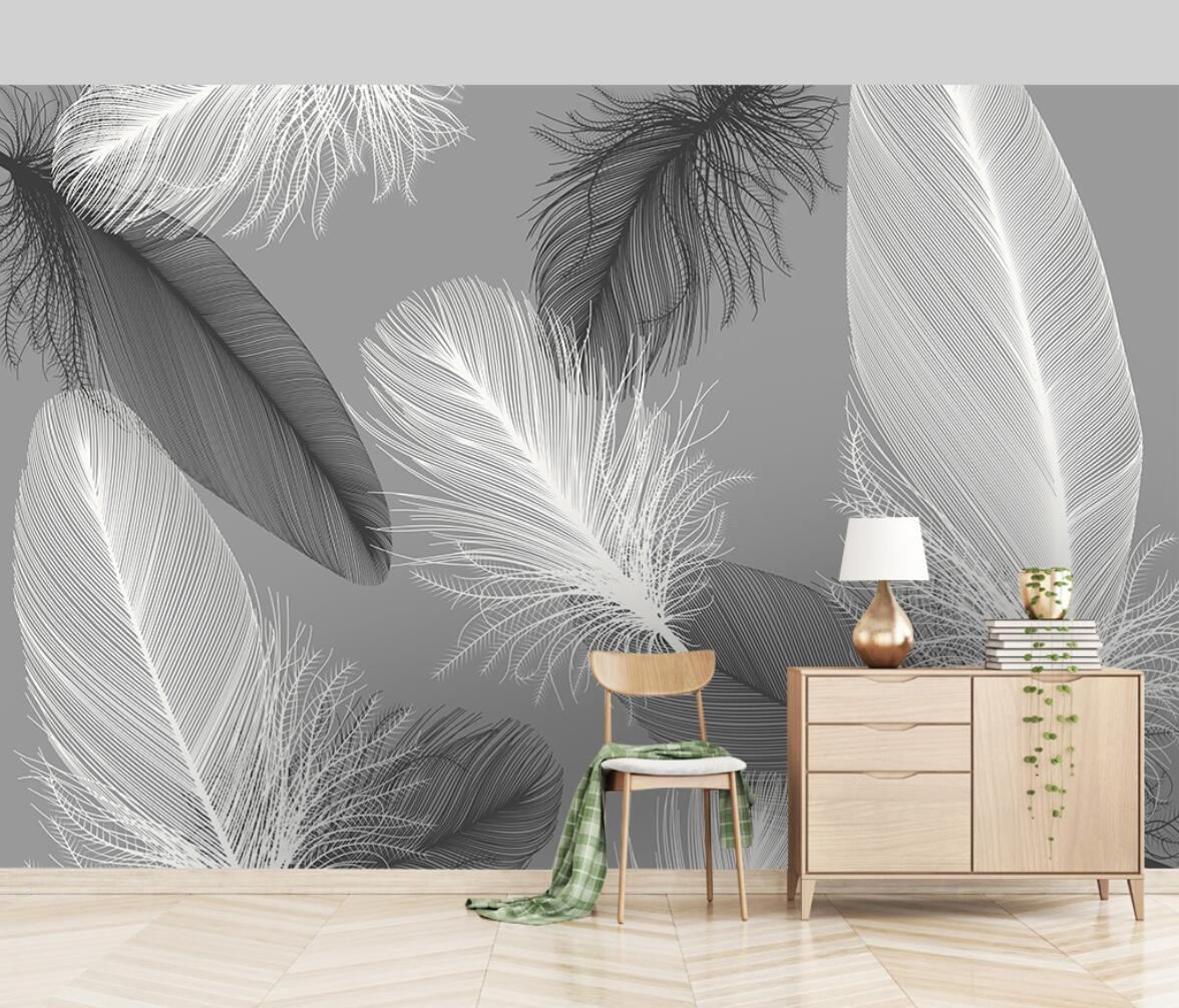 Custom Nordic veer lijnen muur - Home Improvement Background recensie en prijs