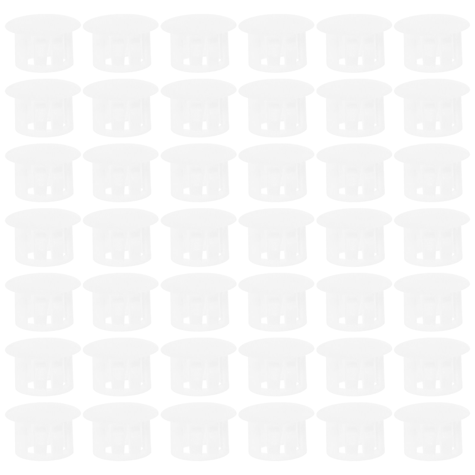 100 stuks witte plastic gatenp - Home Improvement Ending recensie en prijs
