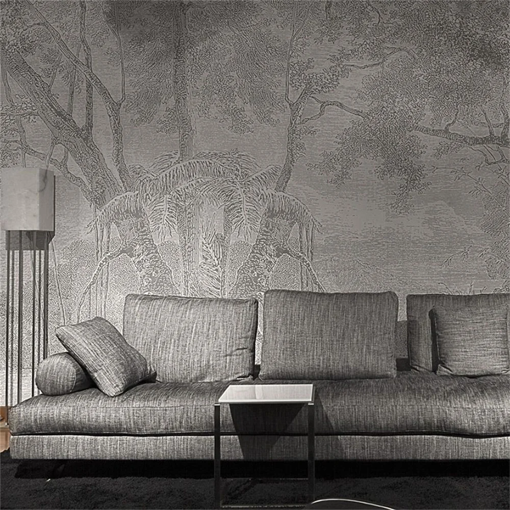 Aangepaste vintage bomen bosbe - Home Improvement Background recensie en prijs
