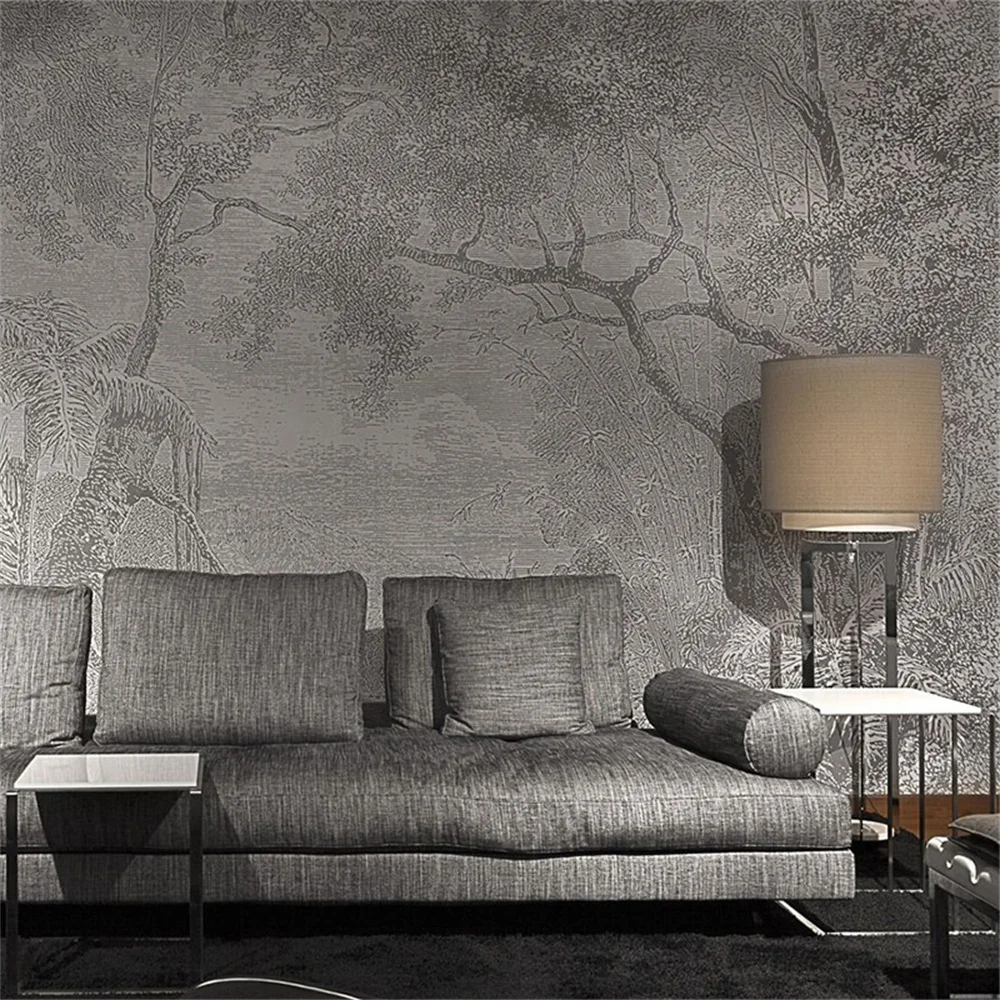 Aangepaste vintage bomen bosbe - Home Improvement Background recensie en prijs